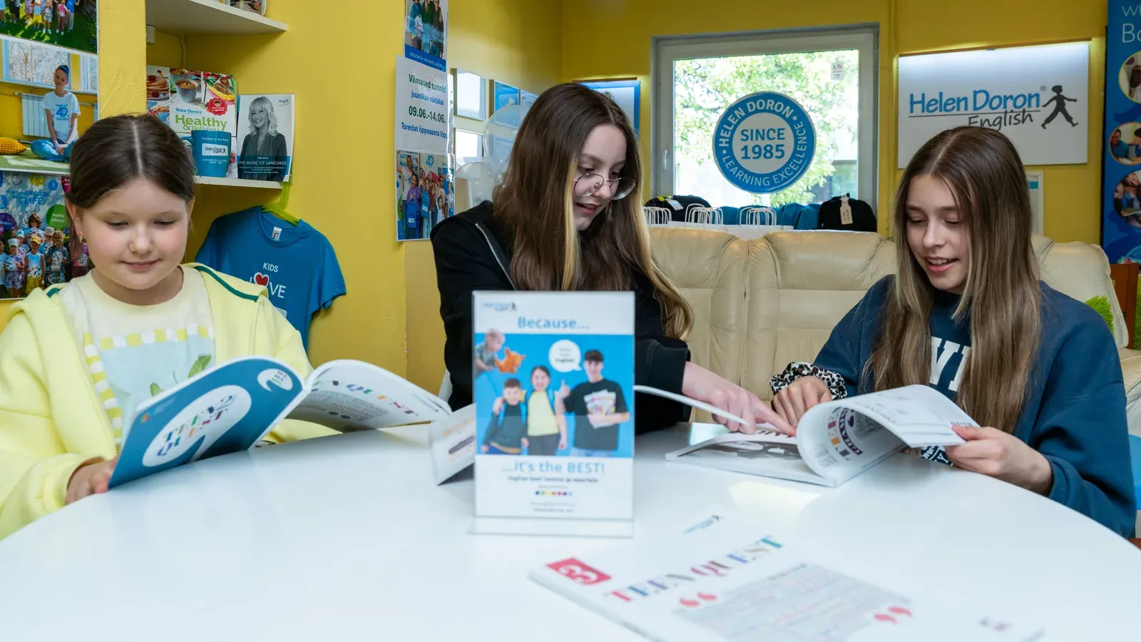 Helen Doron English Lasnamäe Huvikooli uued ruumid Tallinnas